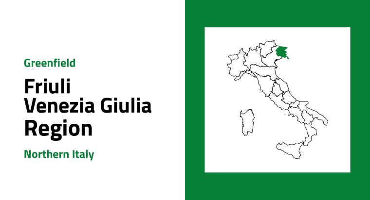 Friuli Venezia Giulia greenfield